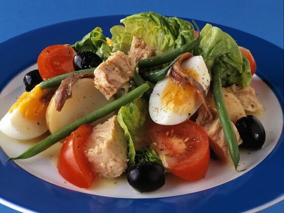 salad for pancreatitis