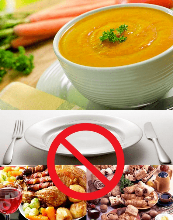 Diet for gastritis