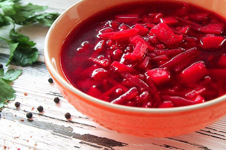 Vegetarian borsch