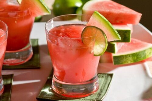 watermelon diet for weight loss does not include all types of beverages
